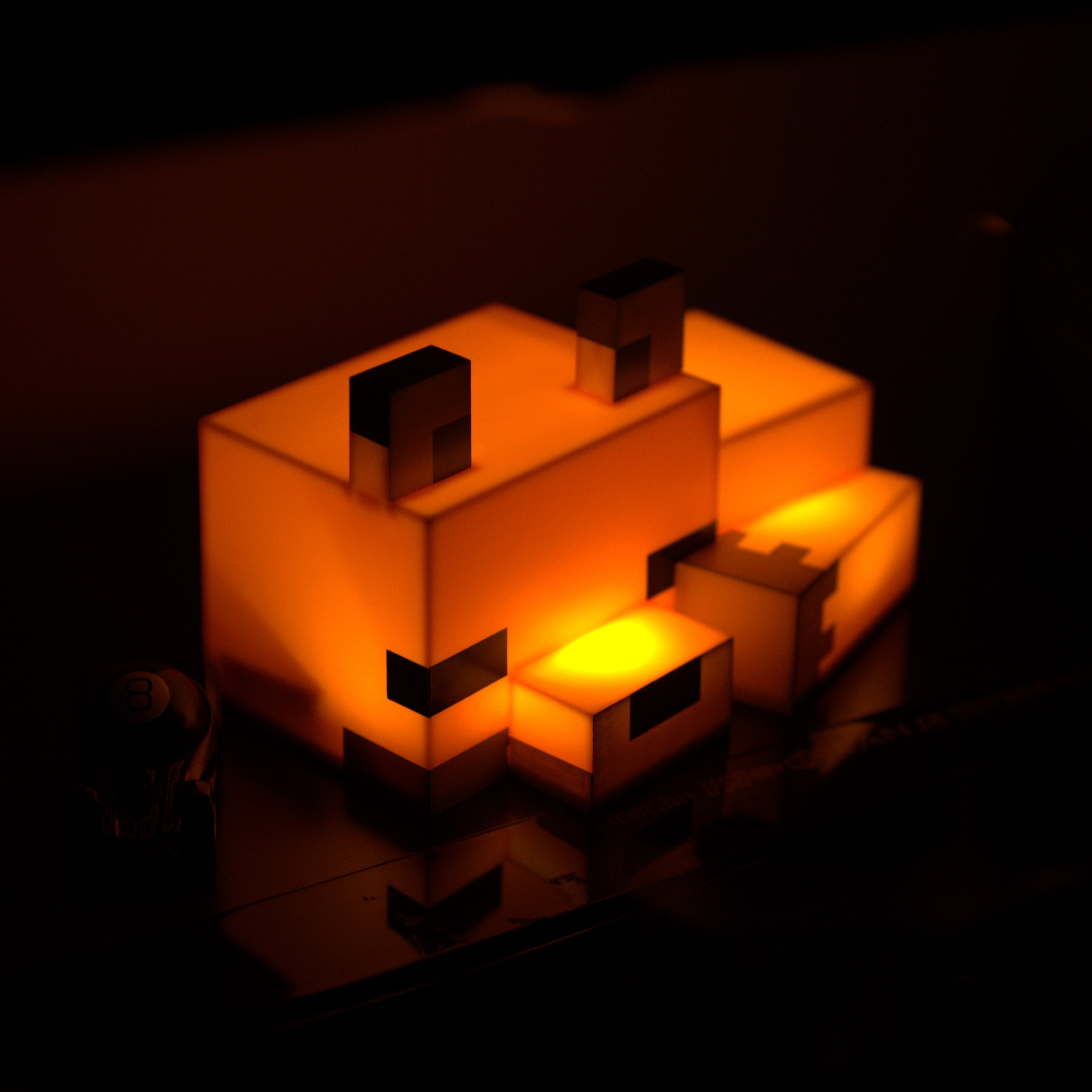 Minecraft Fox Lampe