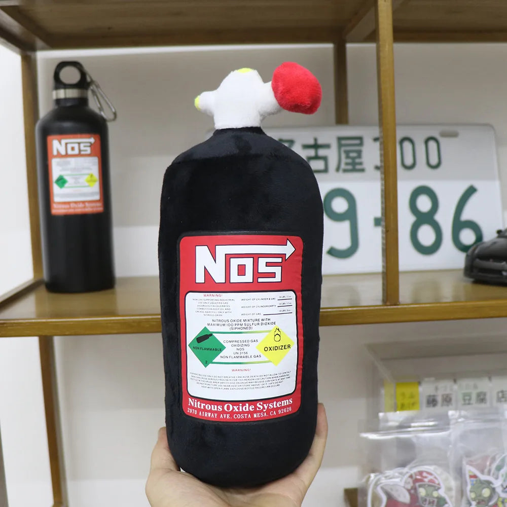 NOS Nitrous Oxide Bottle Pillow