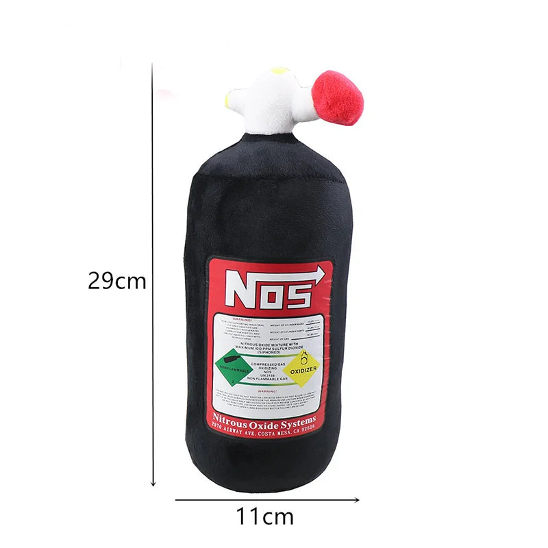 NOS Nitrous Oxide Bottle Pillow