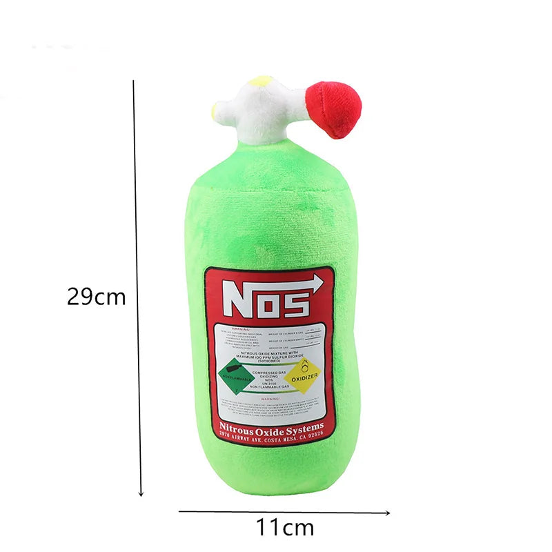 NOS Nitrous Oxide Bottle Pillow