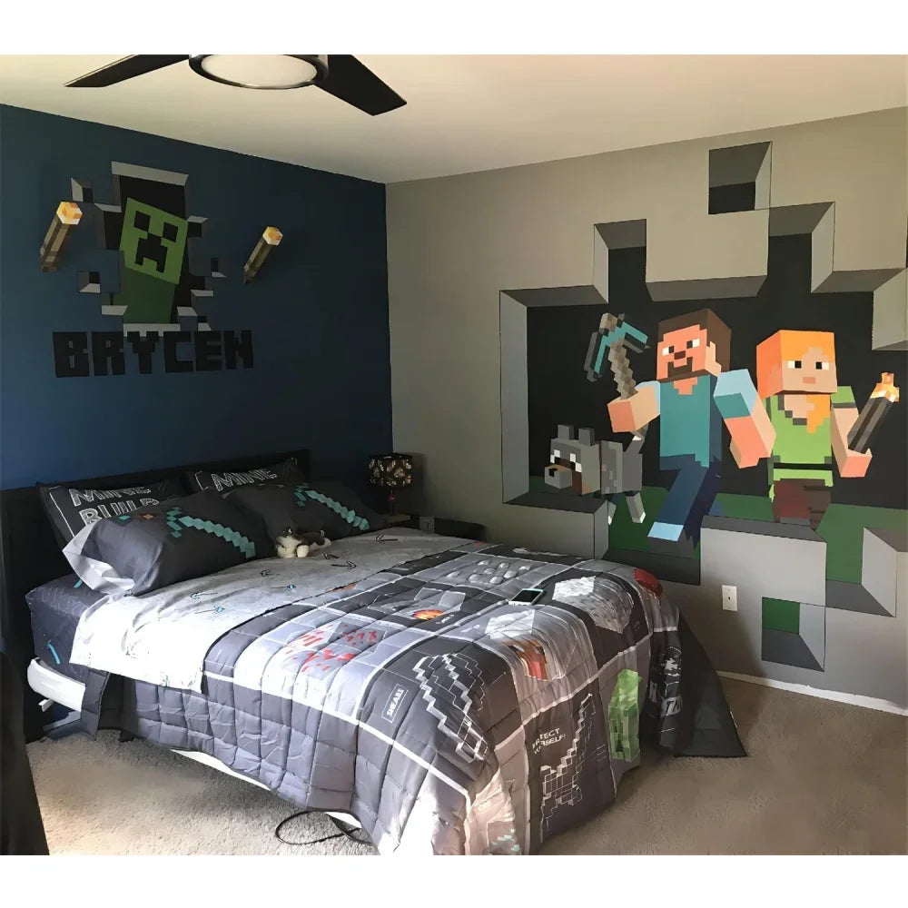 Mincraft Torche Wandlampe