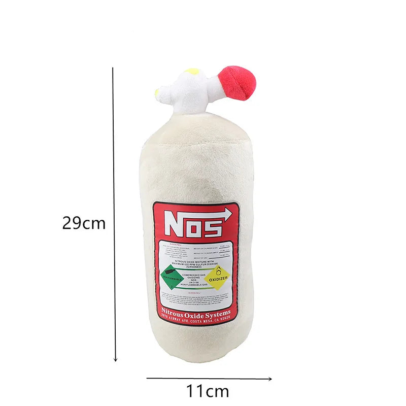 NOS Nitrous Oxide Bottle Pillow