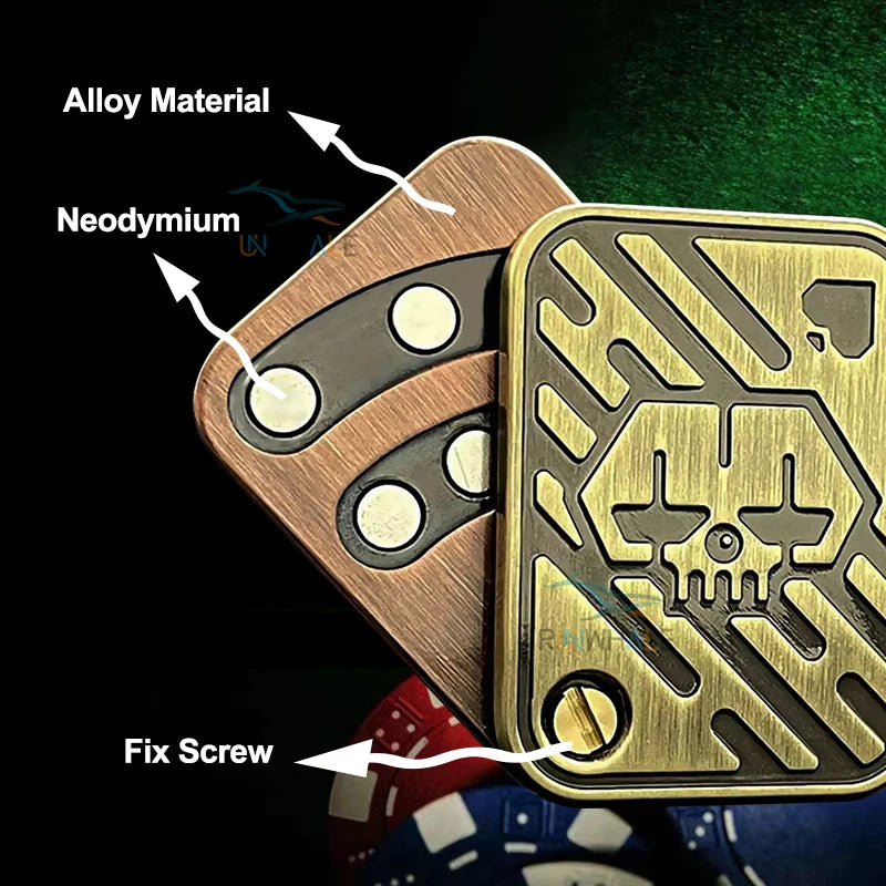 Push Slider Metall Fidget Anti-Stress Spielzeug