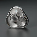 Triangle Metal Fidget Spinner Disk