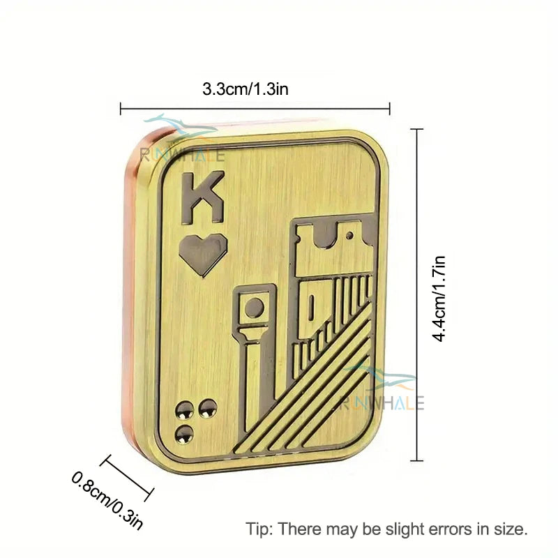 Push Slider Metall Fidget Anti-Stress Spielzeug